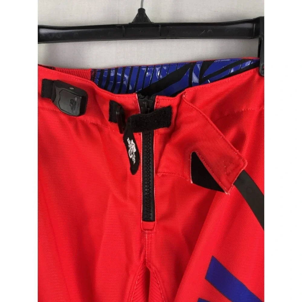 Fly Racing Kinetic Mesh Motocross Pants Men's 32 Red Blue MX Off-Road NWT